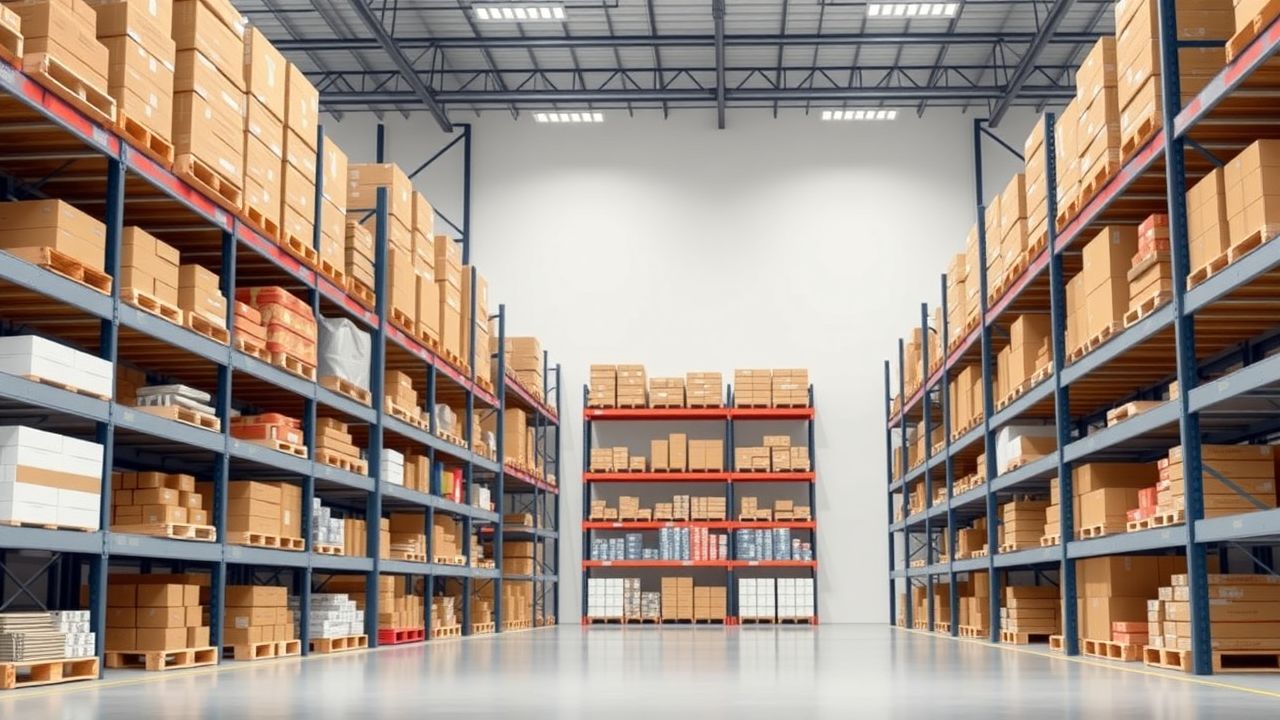 Een goed georganiseerd magazijn met geïntegreerd ERP-systeem en Magento e-commerce platform. Een goed georganiseerd magazijn met geïntegreerd ERP-systeem en Magento e-commerce platform.